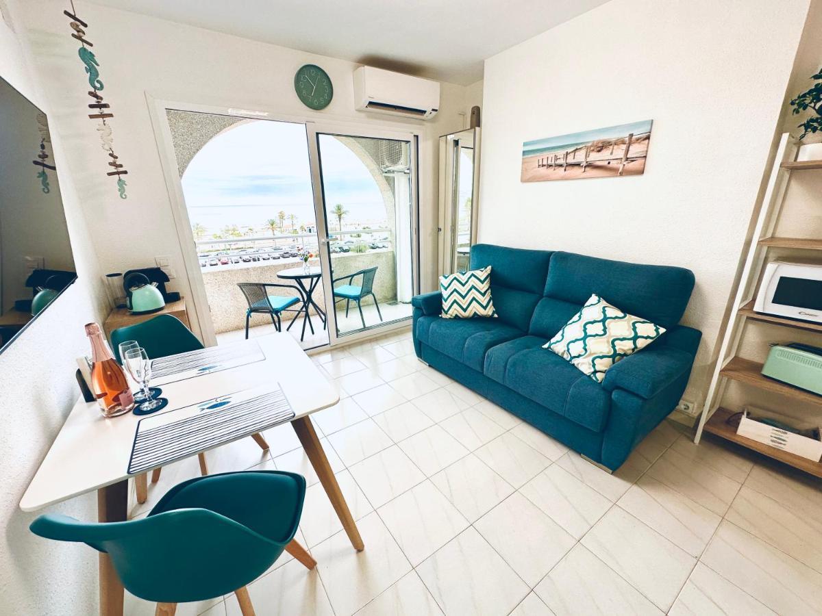 Face A La Mer - Vue Epique, Climatisation, Wifi, Draps Inclus Empuriabrava Ngoại thất bức ảnh